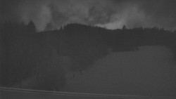 Dojezd hlavní sjezdovky