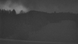 Dojezd hlavní sjezdovky