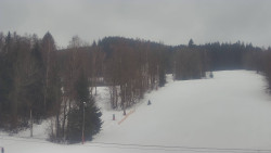 Dojezd hlavní sjezdovky