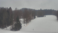 Dojezd hlavní sjezdovky