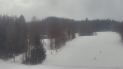 Dojezd hlavní sjezdovky