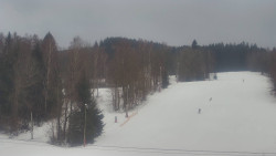 Dojezd hlavní sjezdovky