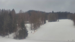 Dojezd hlavní sjezdovky