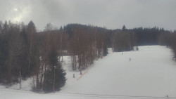 Dojezd hlavní sjezdovky