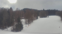 Dojezd hlavní sjezdovky