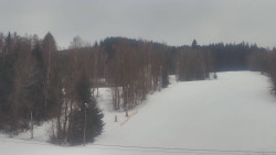 Dojezd hlavní sjezdovky