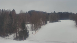 Dojezd hlavní sjezdovky