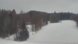 Dojezd hlavní sjezdovky