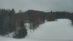 Dojezd hlavní sjezdovky