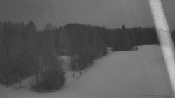 Dojezd hlavní sjezdovky