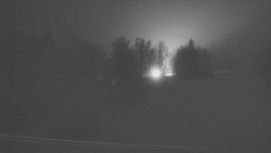 Dojezd hlavní sjezdovky