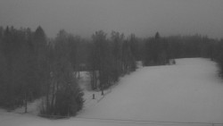 Dojezd hlavní sjezdovky