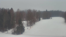 Dojezd hlavní sjezdovky