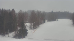 Dojezd hlavní sjezdovky