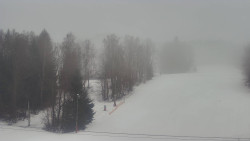 Dojezd hlavní sjezdovky