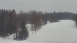 Dojezd hlavní sjezdovky