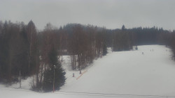 Dojezd hlavní sjezdovky