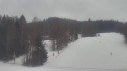 Dojezd hlavní sjezdovky