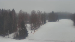 Dojezd hlavní sjezdovky