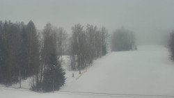 Dojezd hlavní sjezdovky