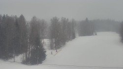 Dojezd hlavní sjezdovky