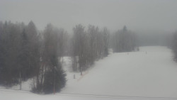 Dojezd hlavní sjezdovky