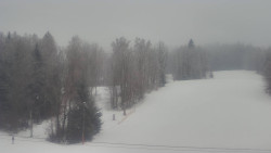 Dojezd hlavní sjezdovky