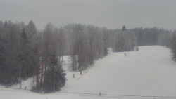 Dojezd hlavní sjezdovky