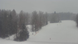 Dojezd hlavní sjezdovky