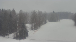 Dojezd hlavní sjezdovky