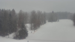 Dojezd hlavní sjezdovky