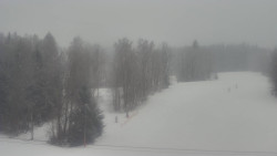 Dojezd hlavní sjezdovky