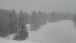 Dojezd hlavní sjezdovky