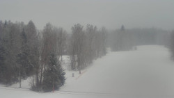 Dojezd hlavní sjezdovky