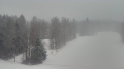 Dojezd hlavní sjezdovky