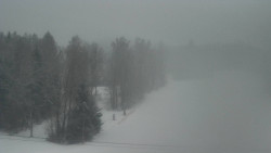 Dojezd hlavní sjezdovky