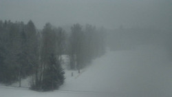 Dojezd hlavní sjezdovky