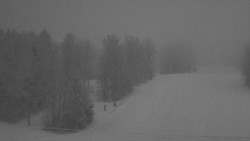 Dojezd hlavní sjezdovky