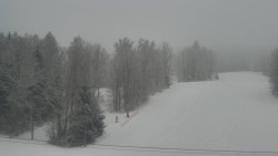 Dojezd hlavní sjezdovky