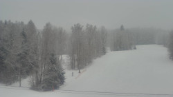 Dojezd hlavní sjezdovky