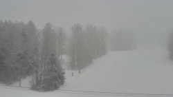 Dojezd hlavní sjezdovky