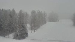 Dojezd hlavní sjezdovky