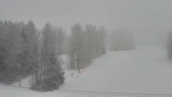 Dojezd hlavní sjezdovky