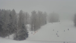 Dojezd hlavní sjezdovky