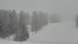 Dojezd hlavní sjezdovky