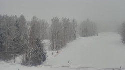 Dojezd hlavní sjezdovky