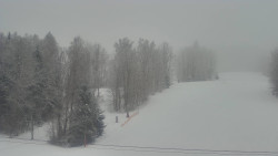 Dojezd hlavní sjezdovky