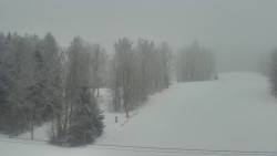 Dojezd hlavní sjezdovky