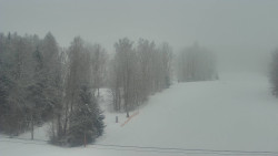 Dojezd hlavní sjezdovky