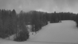 Dojezd hlavní sjezdovky